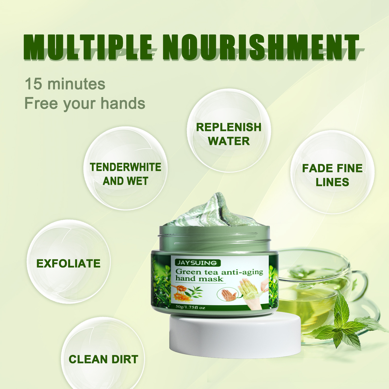 Маска для рук с зеленым чаем,  – обзор и цена Skincare Finally Found You
