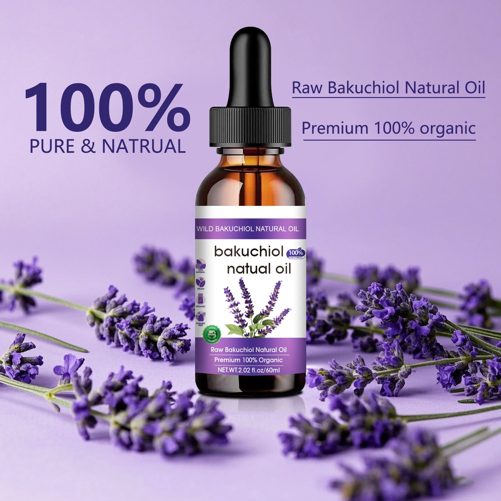 Ботаническое антивозрастное ма – обзор и цена Bakuchiol Retinol Alternative