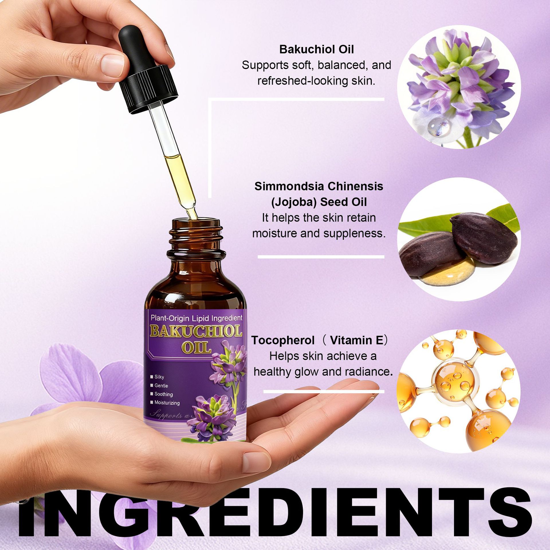 Масло для лица с бакучиолом, 6 – обзор и цена Bakuchiol Retinol Alternative