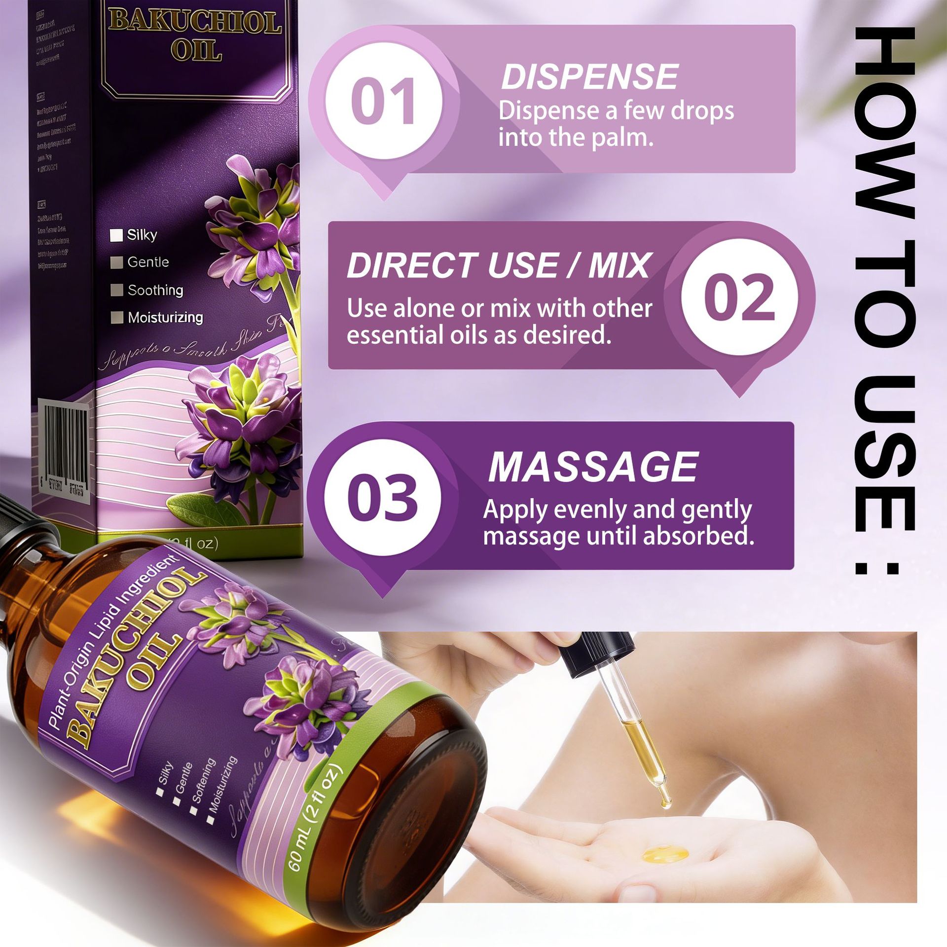 Масло для лица с бакучиолом, 6 – обзор и цена Bakuchiol Retinol Alternative