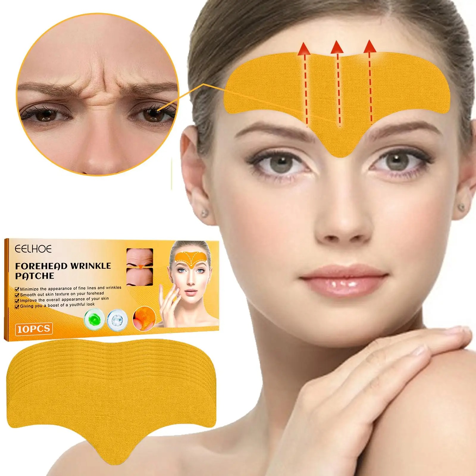 10 шт./кор., пластырь от морщи – обзор и цена Skincare Glad2Glow