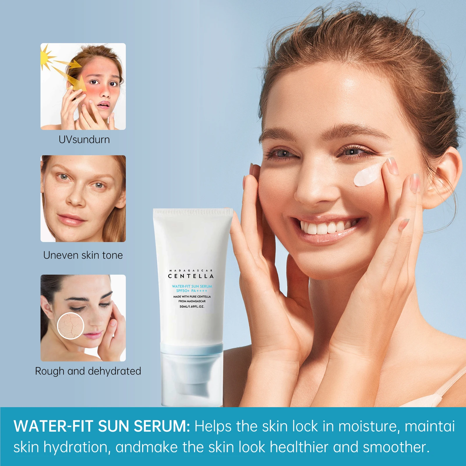 2/1 шт. SPF50 + солнцезащитный – обзор и цена Skincare Basic